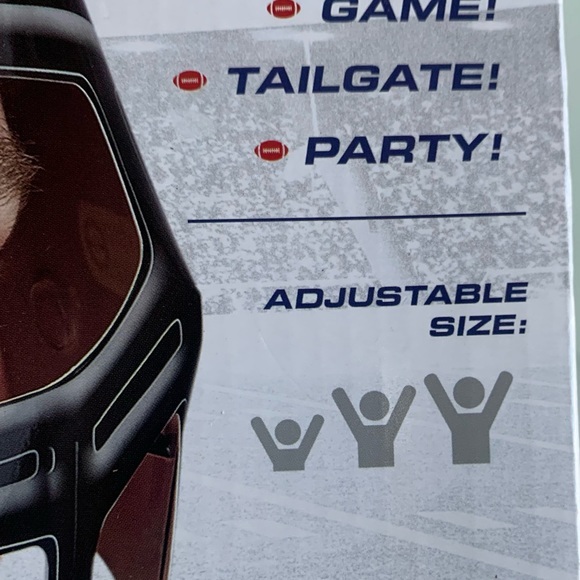 FANHEADS University of Minnesota paper and plastic spirit wear helmet, S,M,L, XL - Picture 3 of 6